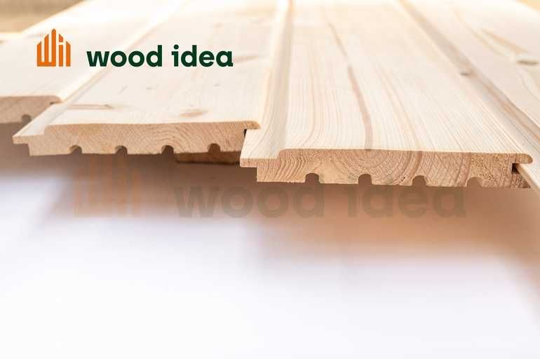 Deska elewacyjna | boazeria | podbitka | świerk | 14x121 mm 4,8m kl.AB