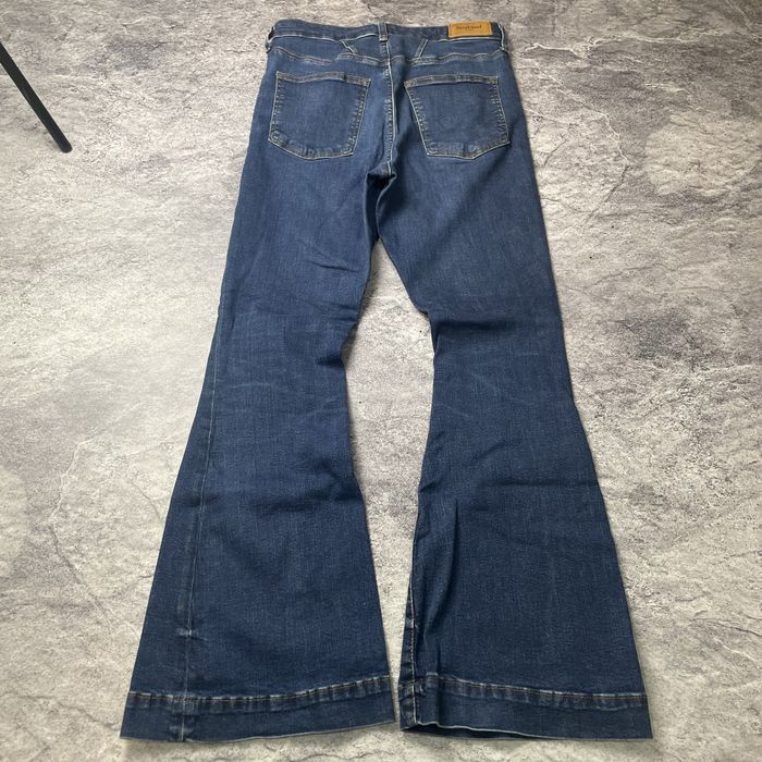 Джинсы archive faded flared bootcut y2k hedi Indie sleaze jaded
