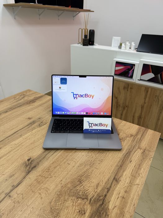 Магазин - 14” 2021 MacBook Pro M1PRO/16GB/512GB SpaceGray Батарея: 100% - Гарантія