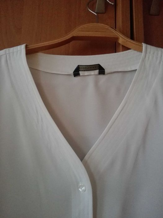 Biała, letnia, elegancka XXL