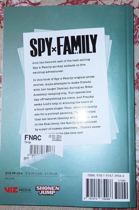 Livro Spy Family