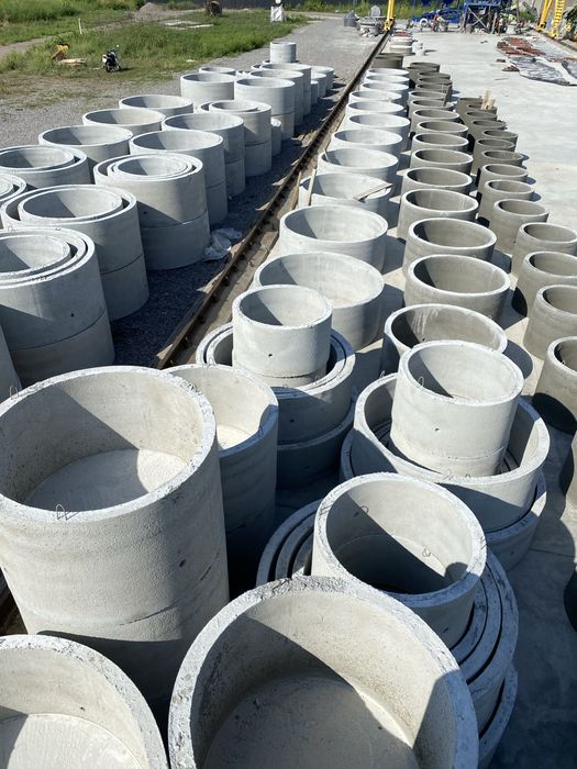 Продаж оптом та в роздріб бетонні кільця,залізобетонні кільця