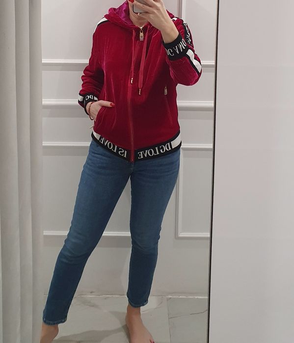 Jedwabna bluza Dolce&Gabbana nowa oryginalna od xs do m