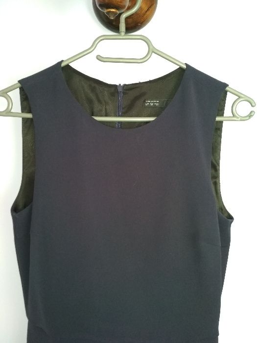 Granatowa sukienka ZARA r.34