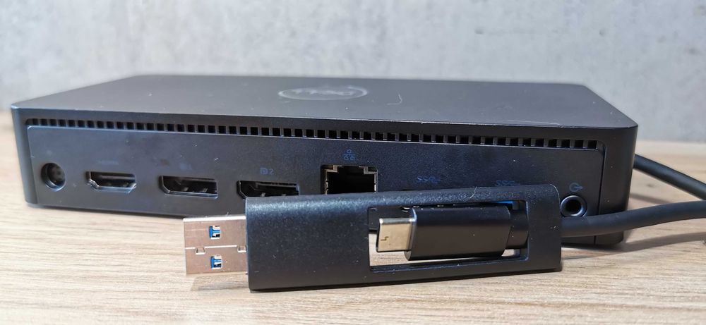 Stacja dokująca Dell D6000 + Zasilacz 130W Apple #01