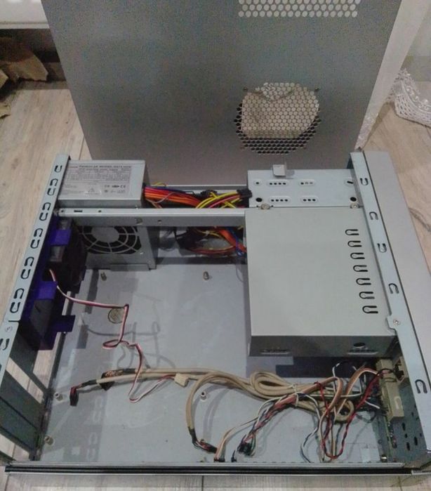 Корпус ПК mini системный блок питания комплект