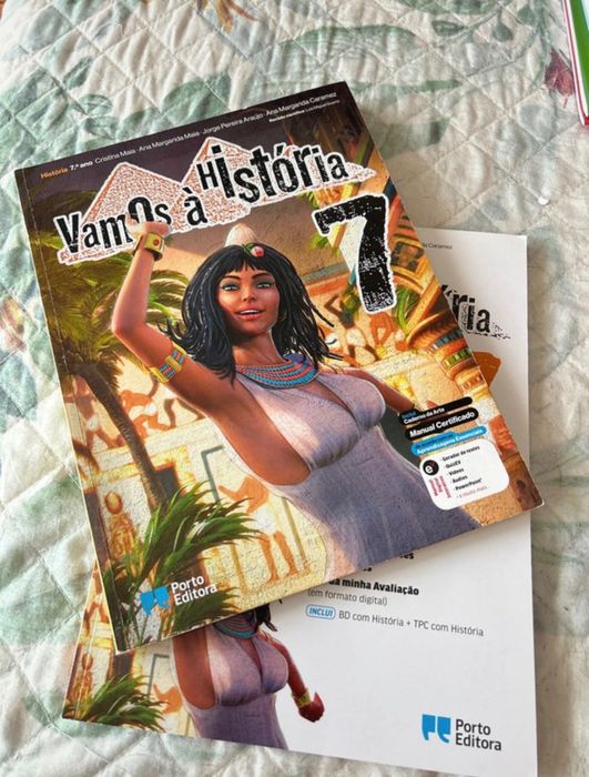 Manual e caderno de atividades professor “Vamos à História 7”