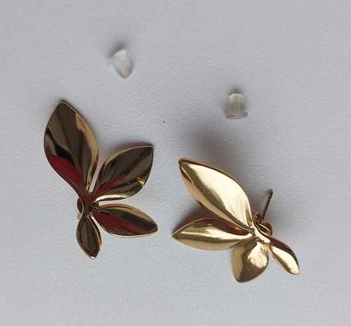 Серіжки стильні діаметр 3 см