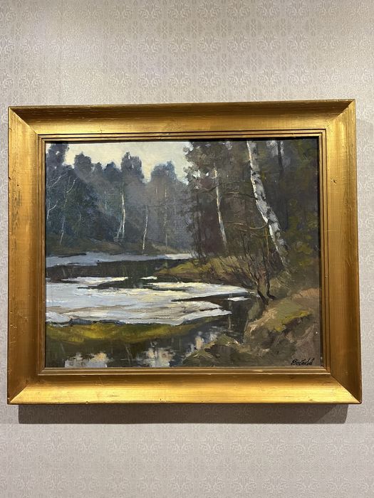 Картины советских художников. Востоков Е.И. / Курверов М./ Левченко П.