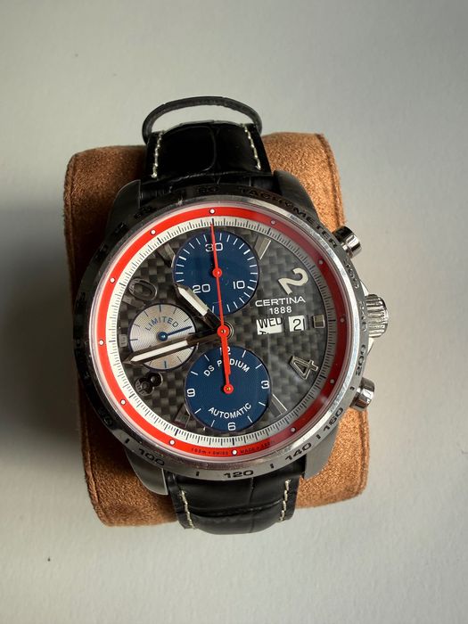 Certina DS Podium Chrono Automatic Valjoux Robert Kubica Chrono