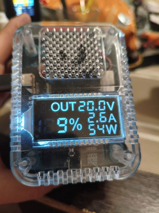 Зарядное устройство-повербанк 140W для Makita LXT (6A, PD 3.1, QC 3.0)