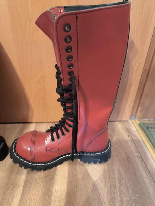 Glany steel czerwone 38
