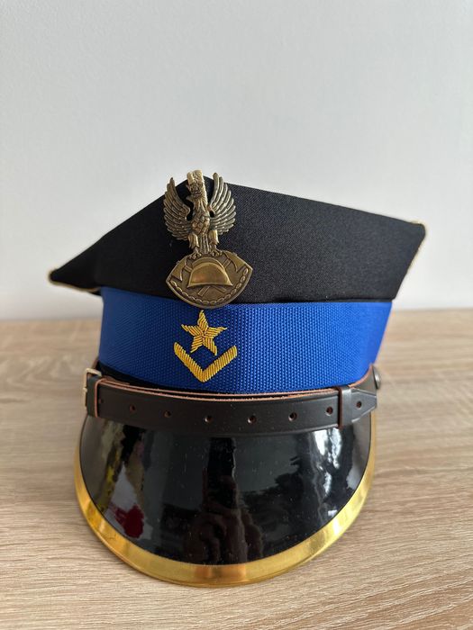 Czapka strażacka granatowa 56