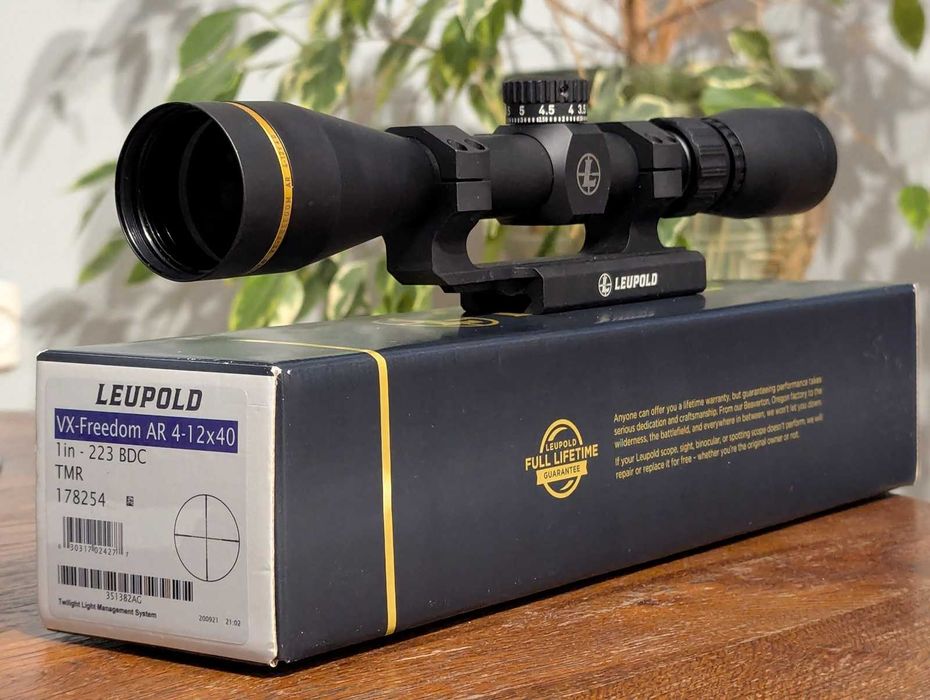 Luneta celownicza Leupold VX-Freedom AR 4-12x40 + Leupold mark AR-1