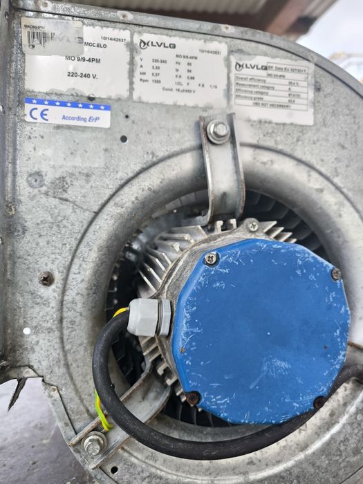 Ventilador/exaustor industrial