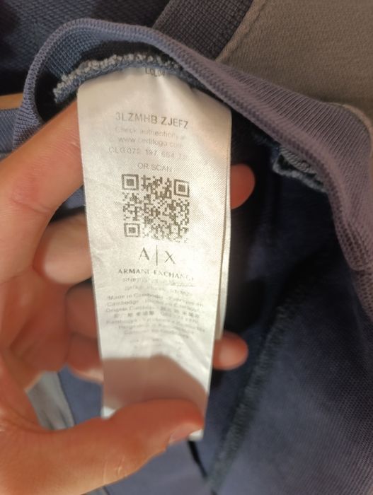 Oryginalna bluza Armani Exchange, rozmiar S