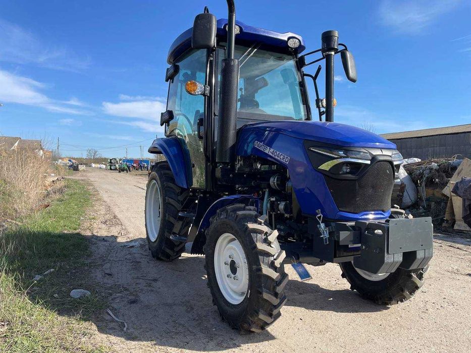 Мінітрактор Файтер T-404 (40 к.с., 4×4, дизель, синій)