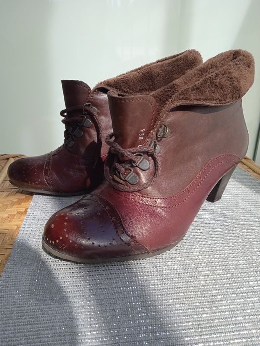 Kozaki skórzane Ryłko r. 39