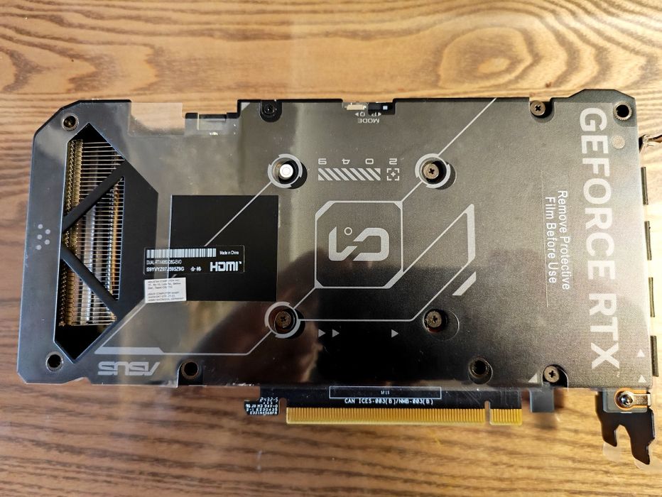 Asus PCI-Ex GeForce RTX 4060 Dual EVO OC Edition 8 Gb GDDR6 128bit