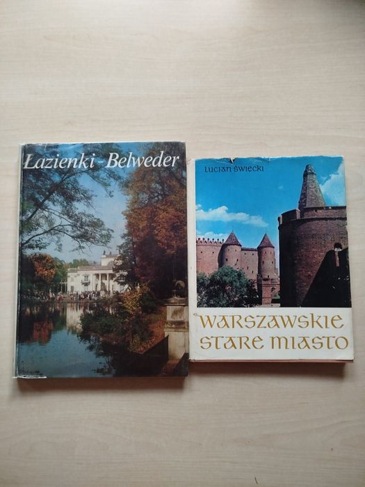 M.Kwiatkowski Łazienki -Belweder L.Święcki Warszawskie Stare Miasto