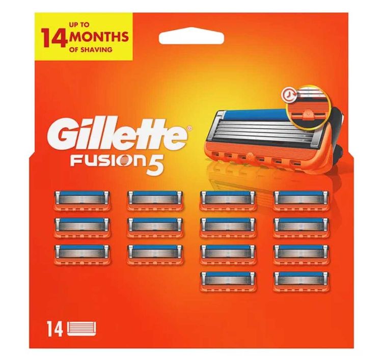 Gillette, Fusion 5 Wymienne ostrza 14 sztuk