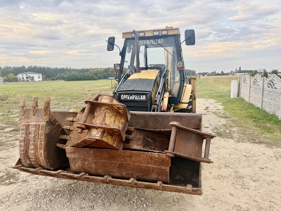 Cat 428c koparko ładowarka caterpillar 428c