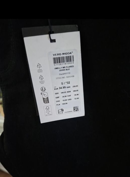 Nowe spodnie vero moda s