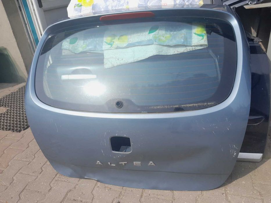 Szyba tylna tył Seat Altea 2004 rok