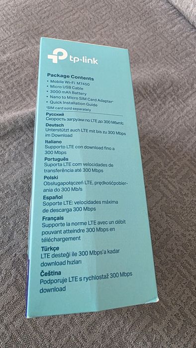 Router mobilny TP-Link M7450 4G+ LTE 300 Mbps – praktycznie nowy