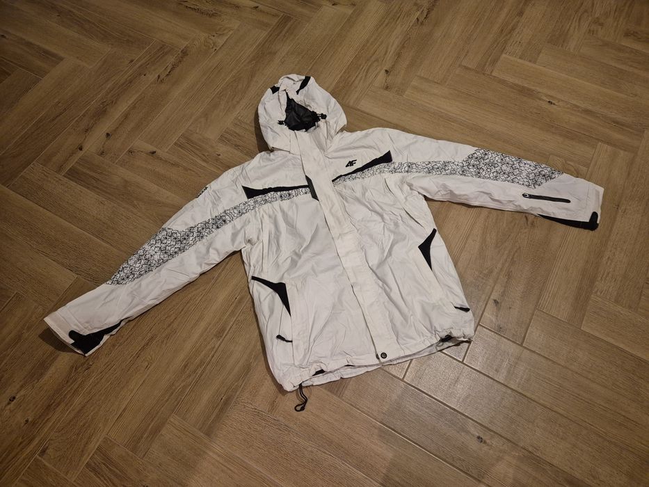 4F Kurtka narciarska KUM026 T4Z10 Aquatech 8000 RECCO® M/L – IDEALNA