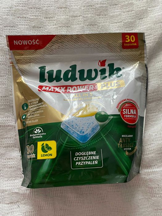 Kapsułki do zmywarek LUDWIK Maxx Power Plus 30 szt.