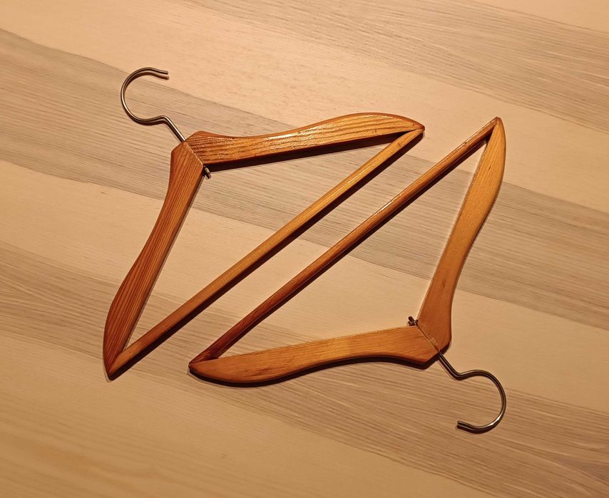 Тремпеля 3шт дерев'яні