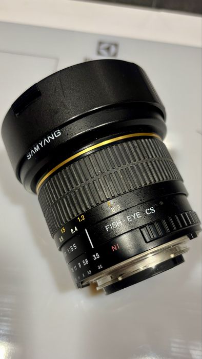 Obiektyw SAMYANG 8mm NIKON fisheye