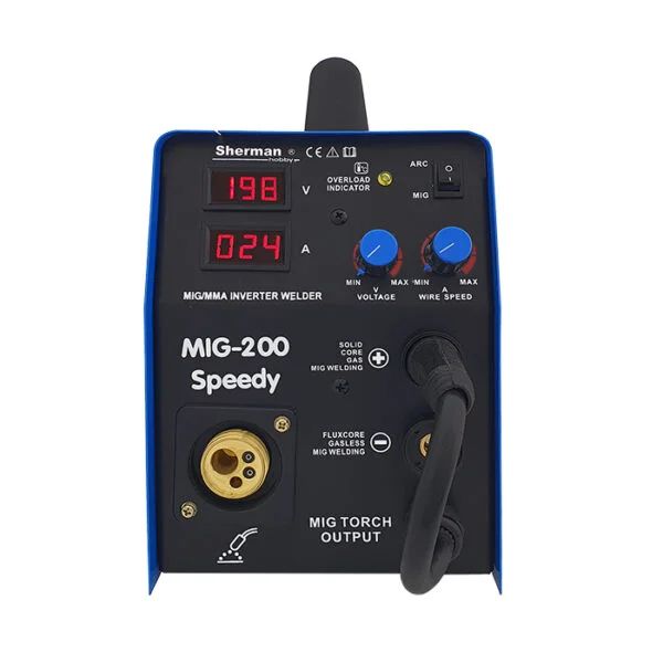Spawarka Sherman MIG 200 Speedy MIG/MAG MMA 200A IGBT