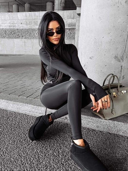 Bluzka damska Olavoga PLITO S M czarna