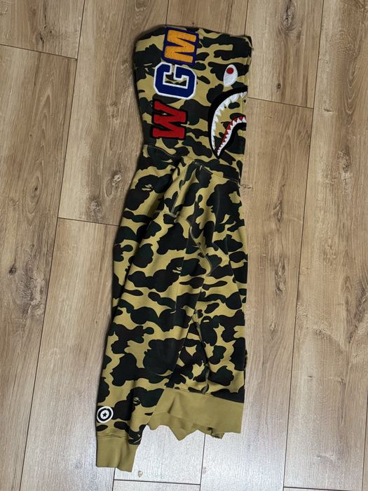 Bluza bape shark camo size M