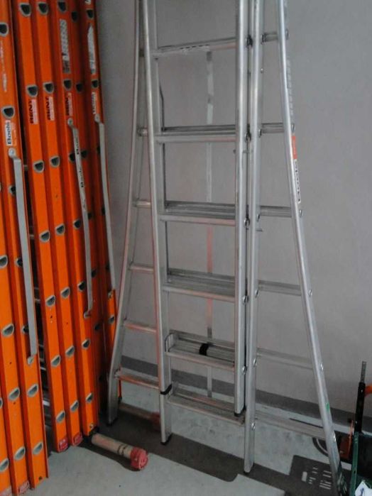 Drabina aluminiowa ALTREX PROFESSIONAL rusztowanie MASZYNY Germany