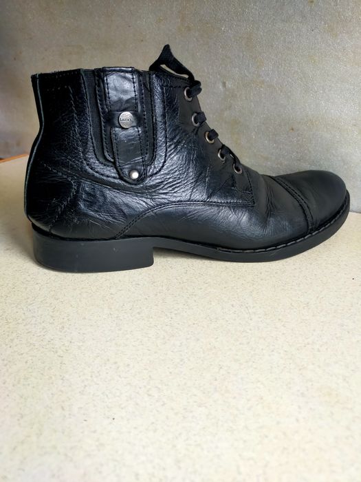 Buty zimowe sztyblety kozaki trzewiki skórzane Lasocki For Men 42/43