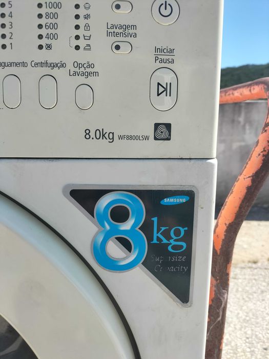 Maquina de lavar a roupa Samsung WF 8800 LSW para peças