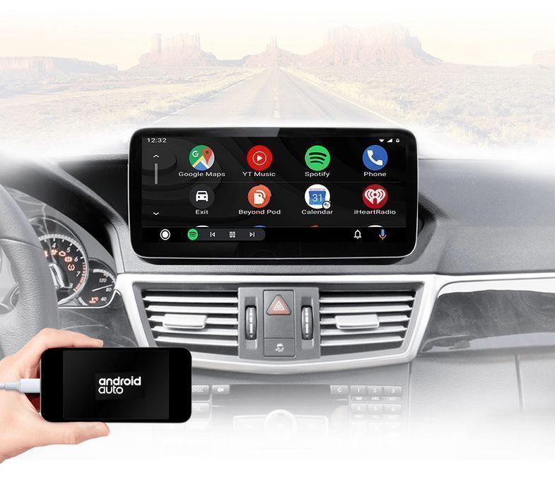 Mercedes E W212 S212 2009–2016 – Radio Android 10.25" CarPlay