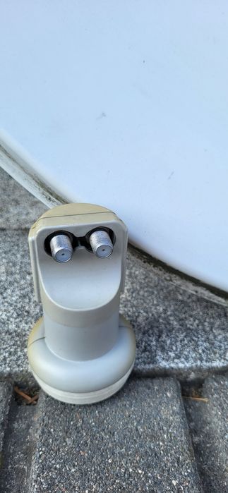 Antena satelitarna 80 cm + konwerter TWIN