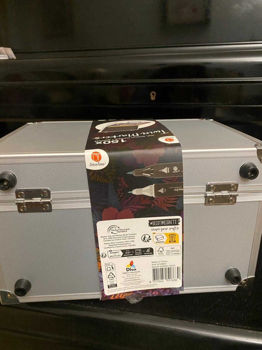 Caixa Profissional de Marcadores Duplos DécoTime - Nova