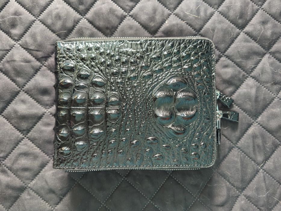 Сумка - барсетка из крокодиловой кожи через плечо Таиланд