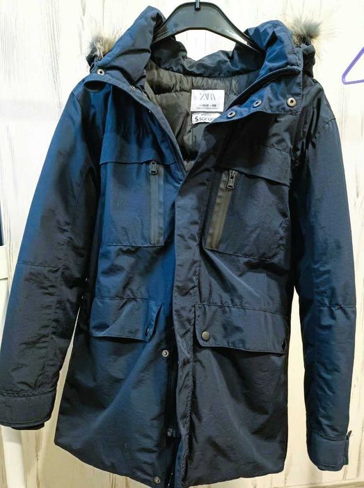 Куртка парка підліткова зимова Zara Оригінал
