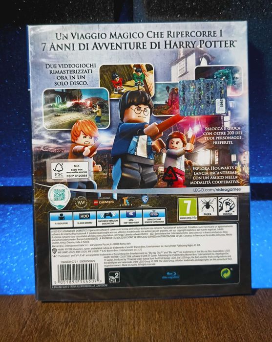 LEGO Harry Potter Collection PS4 / PS5 - dwie gry pakiet dla dzieci