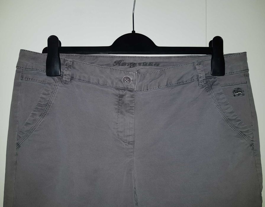 Nowe eleganckie damskie szare spodnie Lerros rozm. M/L 38/40