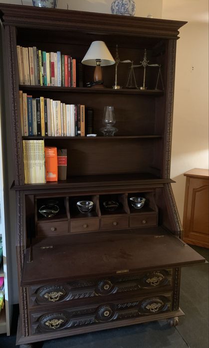 Móvel estante secretária  em madeira