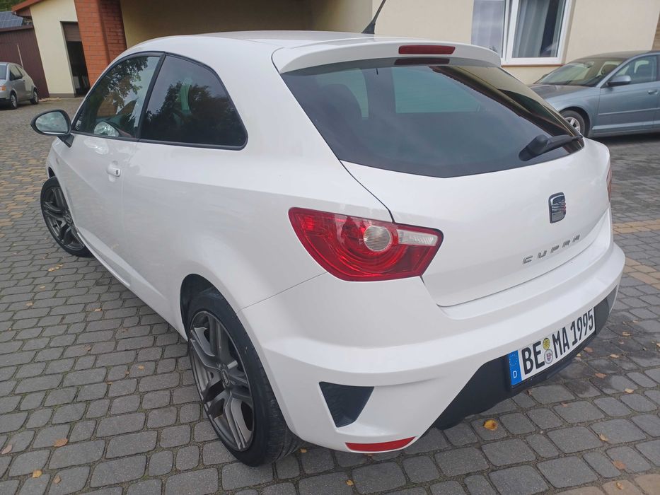 Seat Ibiza Cupra 180Km DSG łopatki alu elektryka z Niemiec