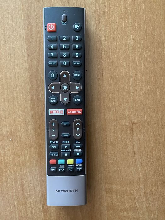 Телевізор 4K Smart TV Skyworth 43Q3 (Android TV) — Ідеальний стан, повний комплект