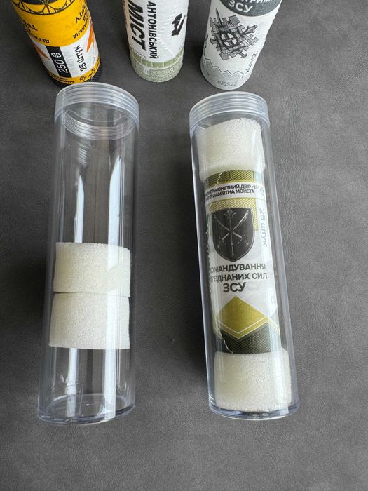 ТУБИ для МОНЕТ / для ролів / для зберігання